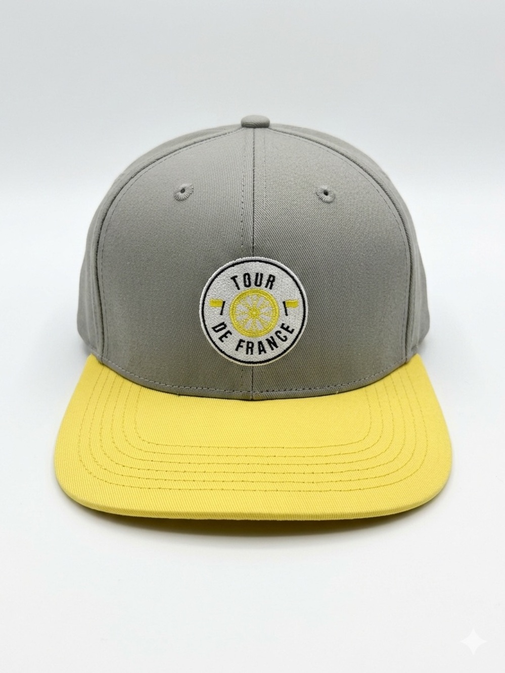 Tour de France Grey and Yellow Snapback Hat